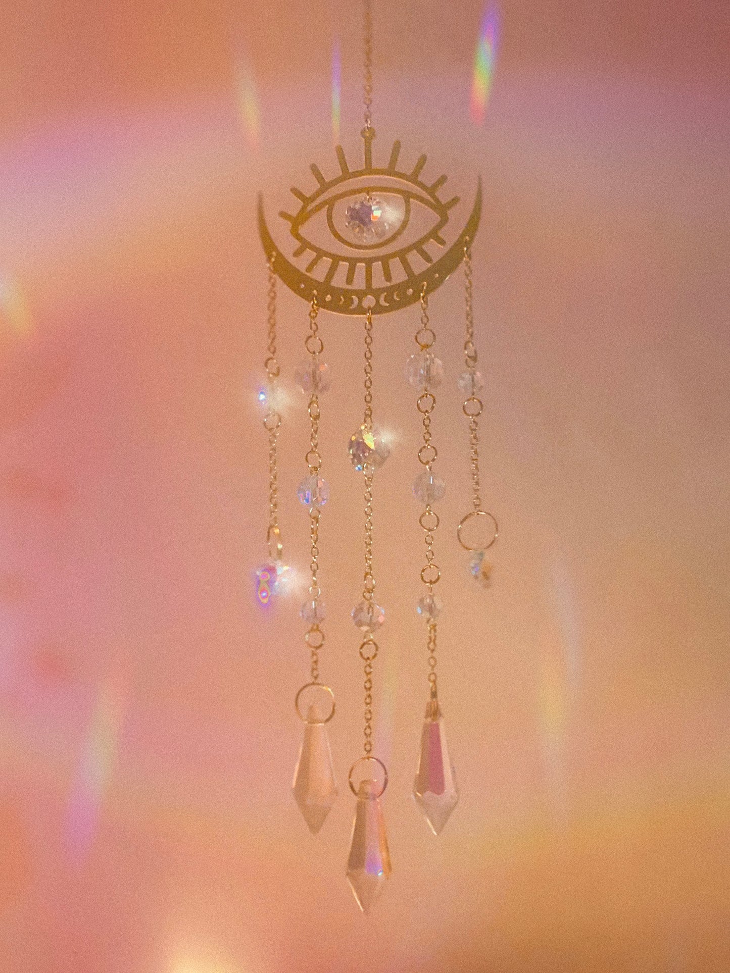 Golden Eye Suncatcher