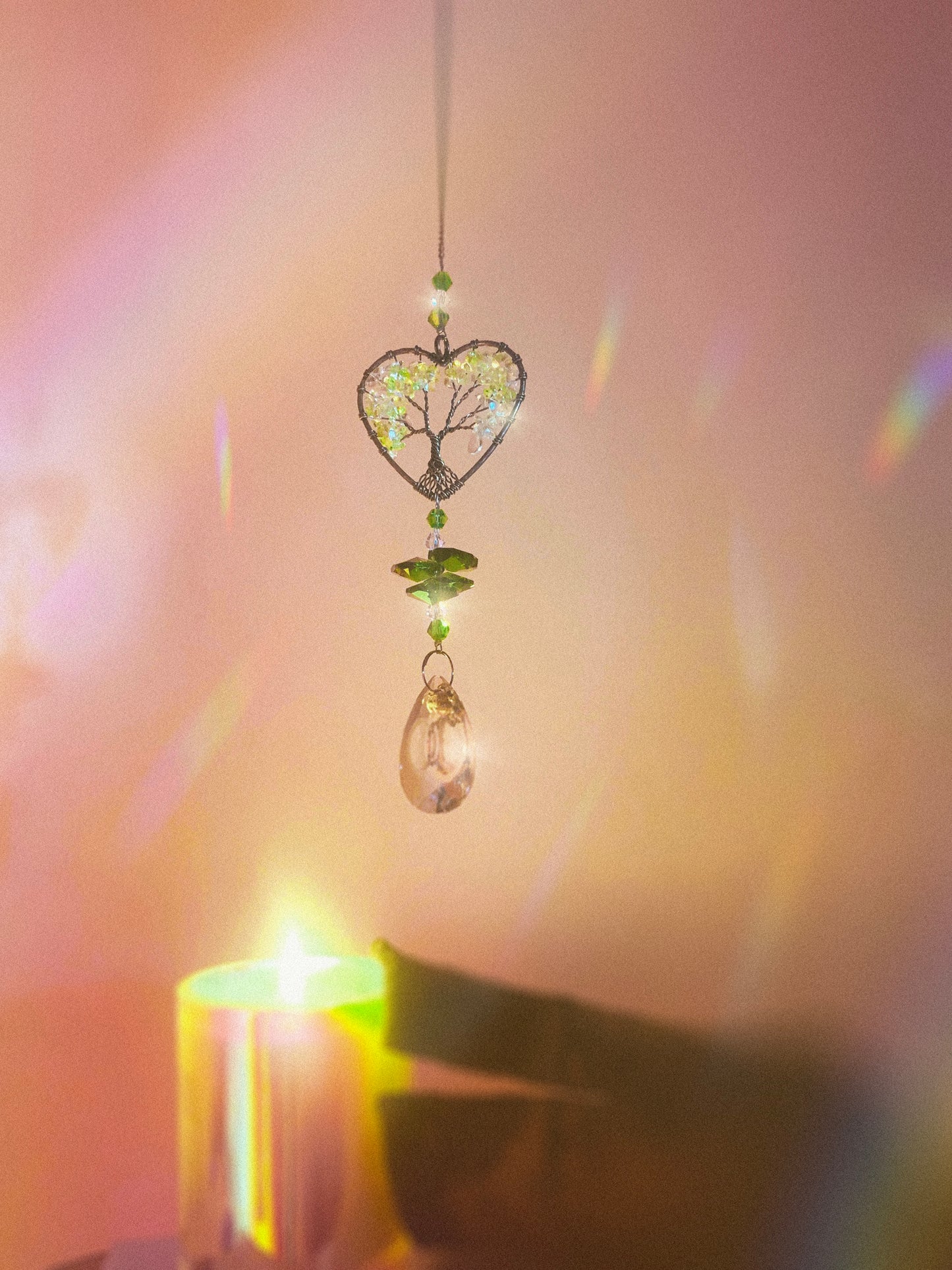 Green Tree Of Life Suncatcher