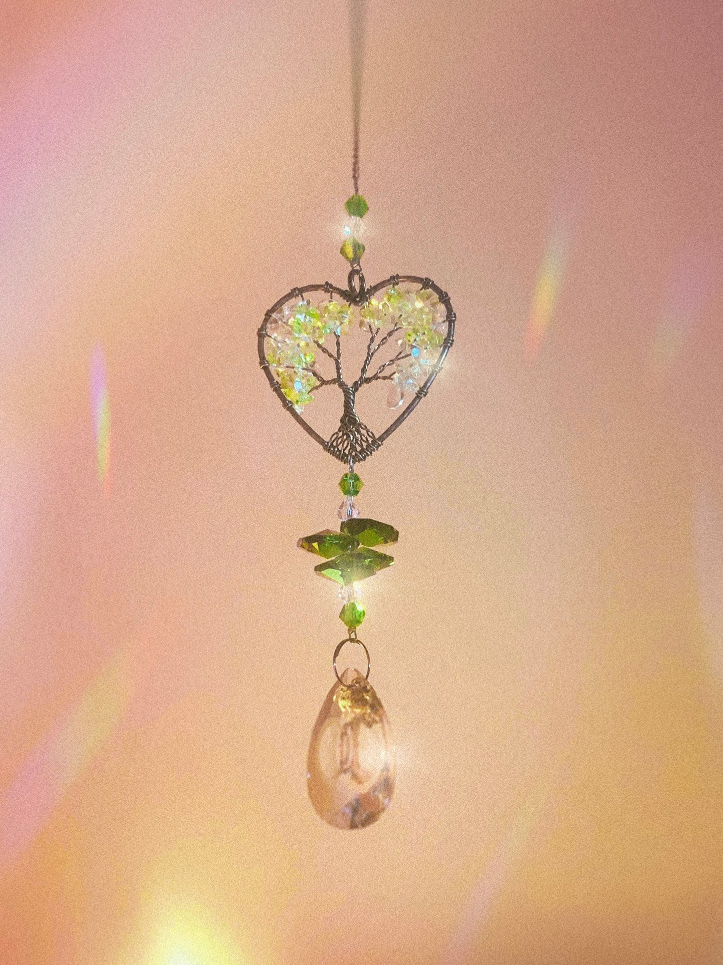 Green Tree Of Life Suncatcher